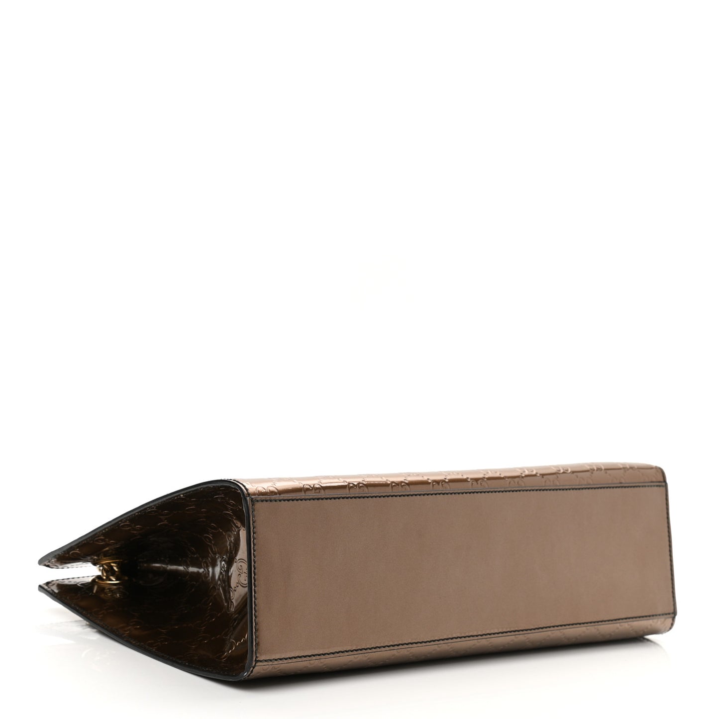 Shine Guccissima Large Emily Chain Shoulder Bag Acero