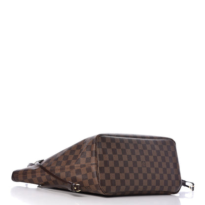 Louis Vuitton Damier Ebene Neo Neverfull MM Rose Ballerine 5 of 12