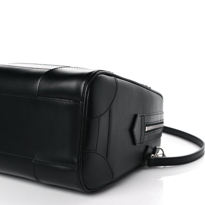 Louis Vuitton Epi Sac De Ville Bourget Black 8 of 8
