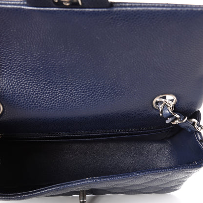 Chanel Caviar Quilted Mini Rectangular Flap Navy 4 of 11