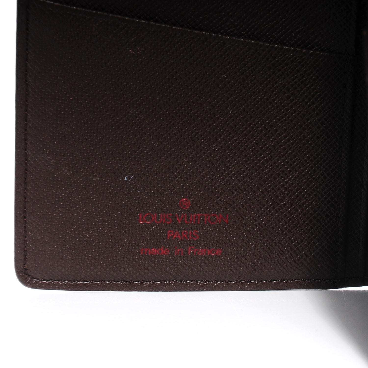 Louis Vuitton Damier Ebene Porte Valeurs Organizer Wallet 6 of 7