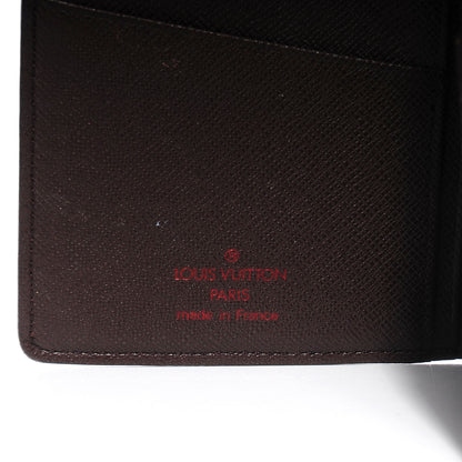 Louis Vuitton Damier Ebene Porte Valeurs Organizer Wallet 6 of 7