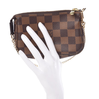Louis Vuitton Damier Ebene Mini Pochette Accessories 2 of 7