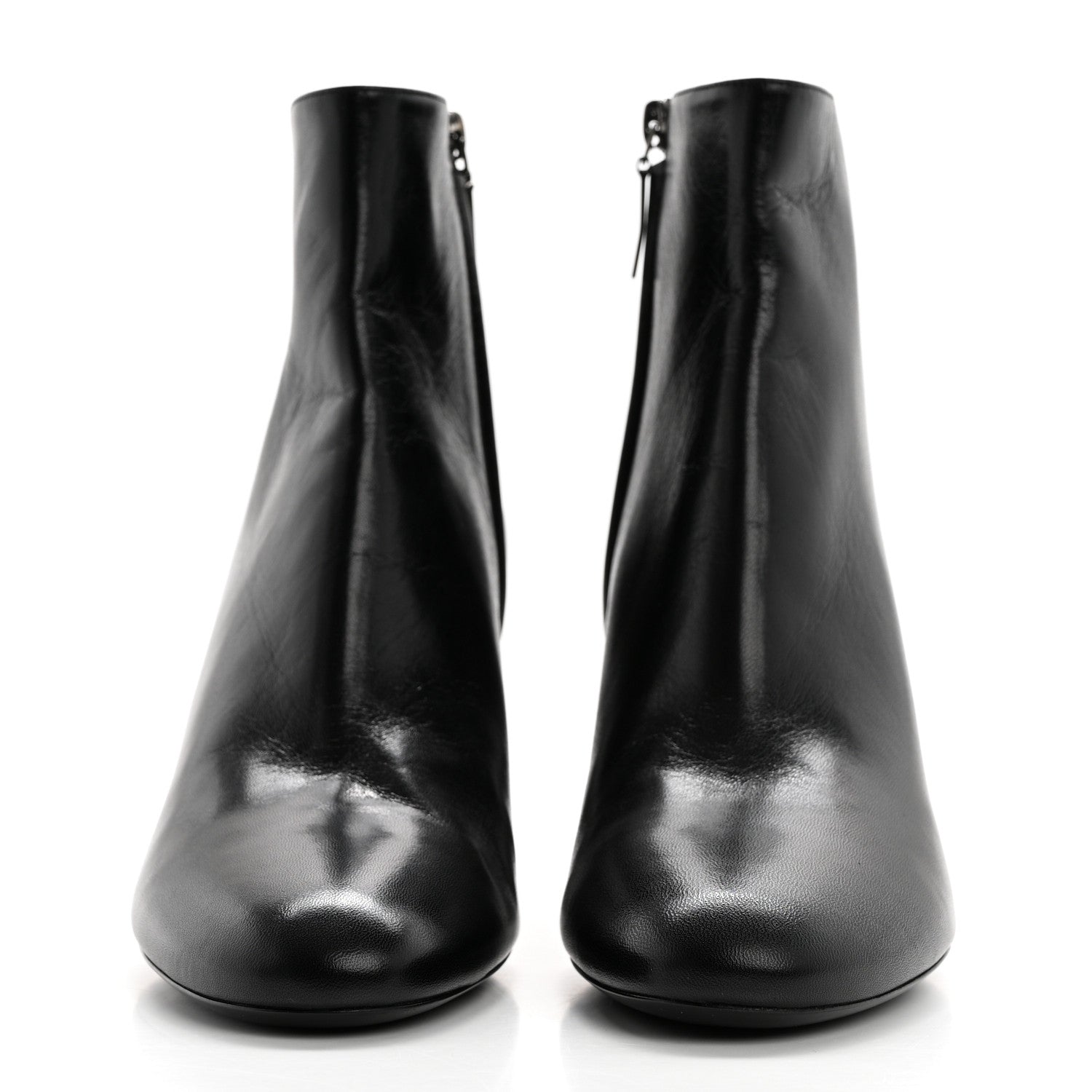 Saint Laurent Nappa Vendome Loulou Ankle Zip Boot 39 Black 39 Black 2 of 8
