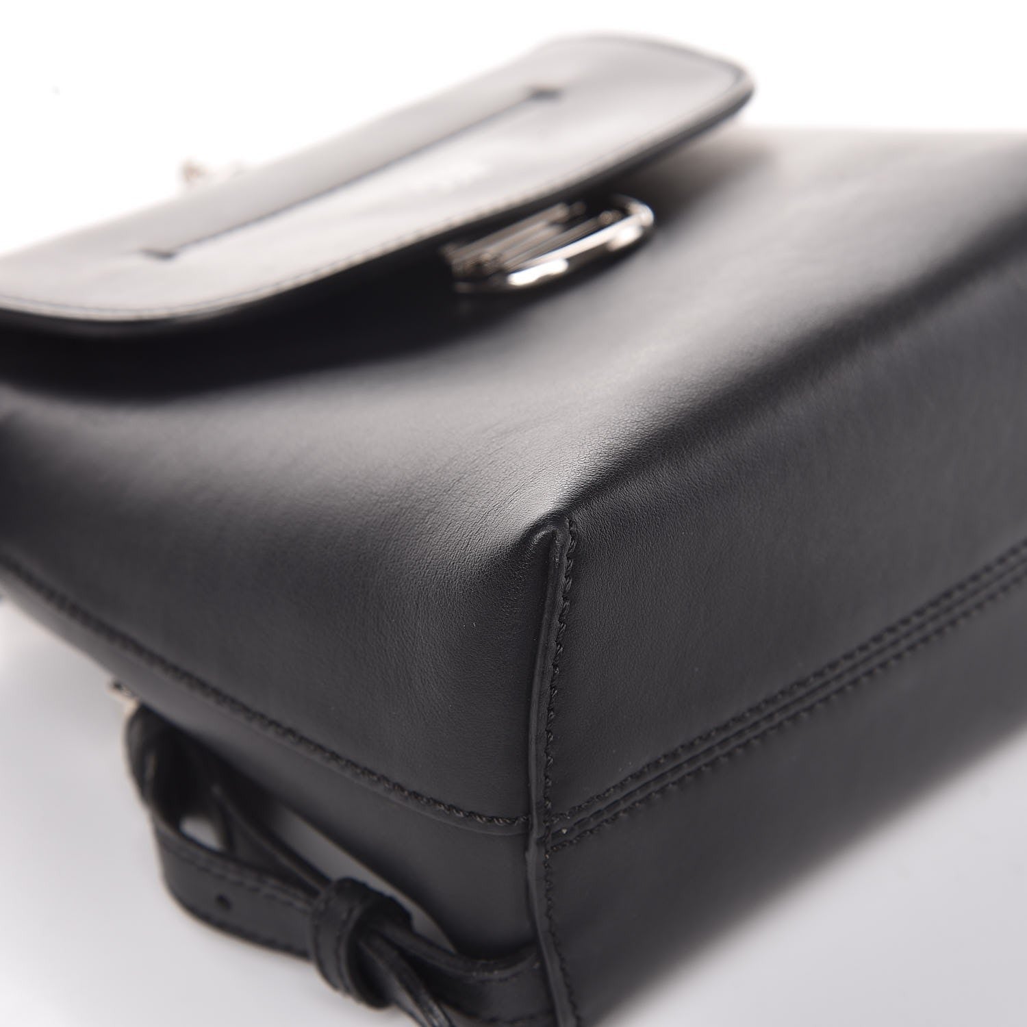 Fendi Vitello Century Opaco Mini Back to School Backpack Black 8 of 11