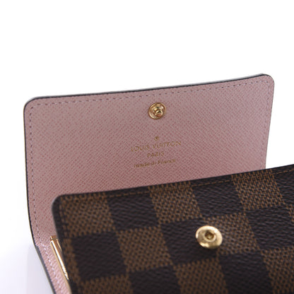 Louis Vuitton Damier Ebene Multicles 6 Key Holder Rose Ballerine 6 of 8