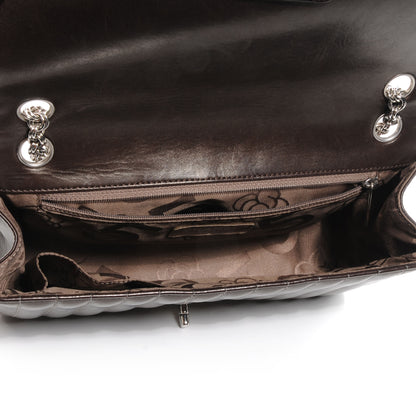 Chanel Lambskin Vertical Quilt Medium Flap Brown 6 of 9