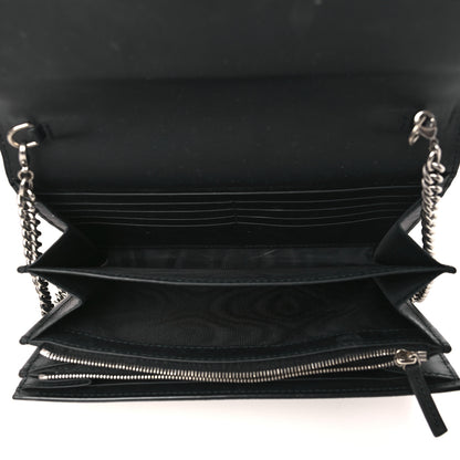 Gucci GG Supreme Monogram Mini Dionysus Chain Wallet Beige Black 5 of 8