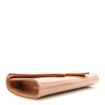 Christian Louboutin Patent So Kate Baguette Clutch Nude 4 of 8