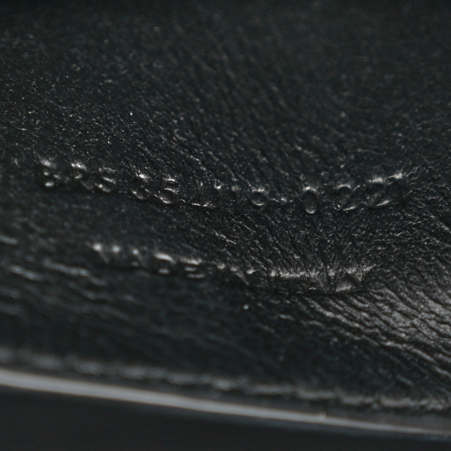Calfskin Crocodile Embossed Medium Classic Monogram Kate Tassel Satchel Black