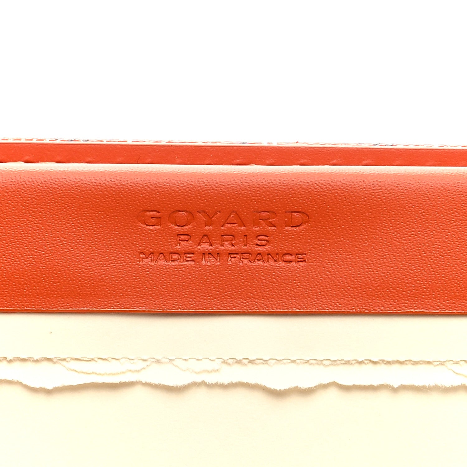 Goyard Goyardine Agenda Cover Orange 7 of 7