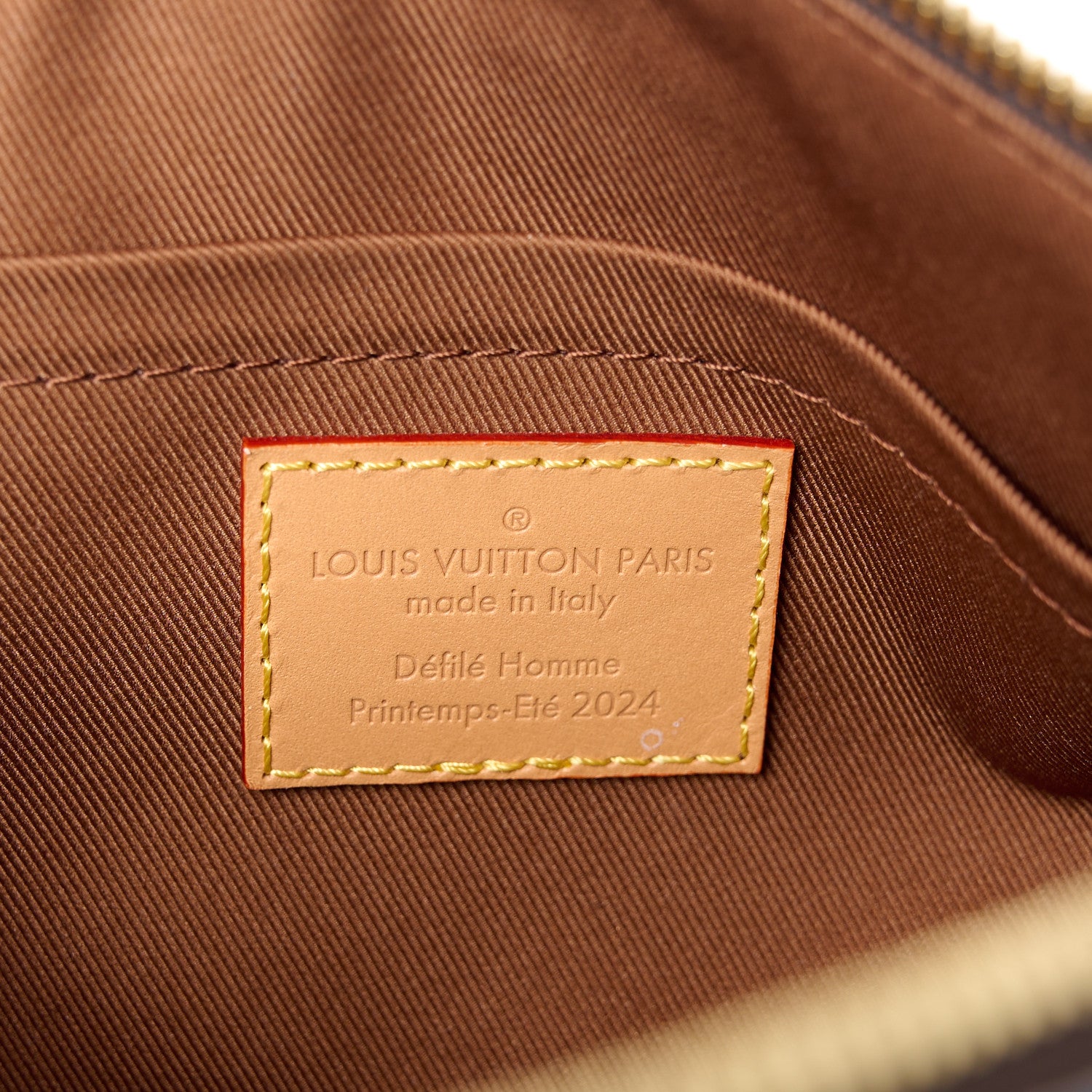 Louis Vuitton Damier Pop Soft Polochon PM Blue 6 of 12
