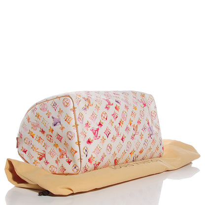 Louis Vuitton Watercolor Aquarelle Speedy 35 White 4 of 7
