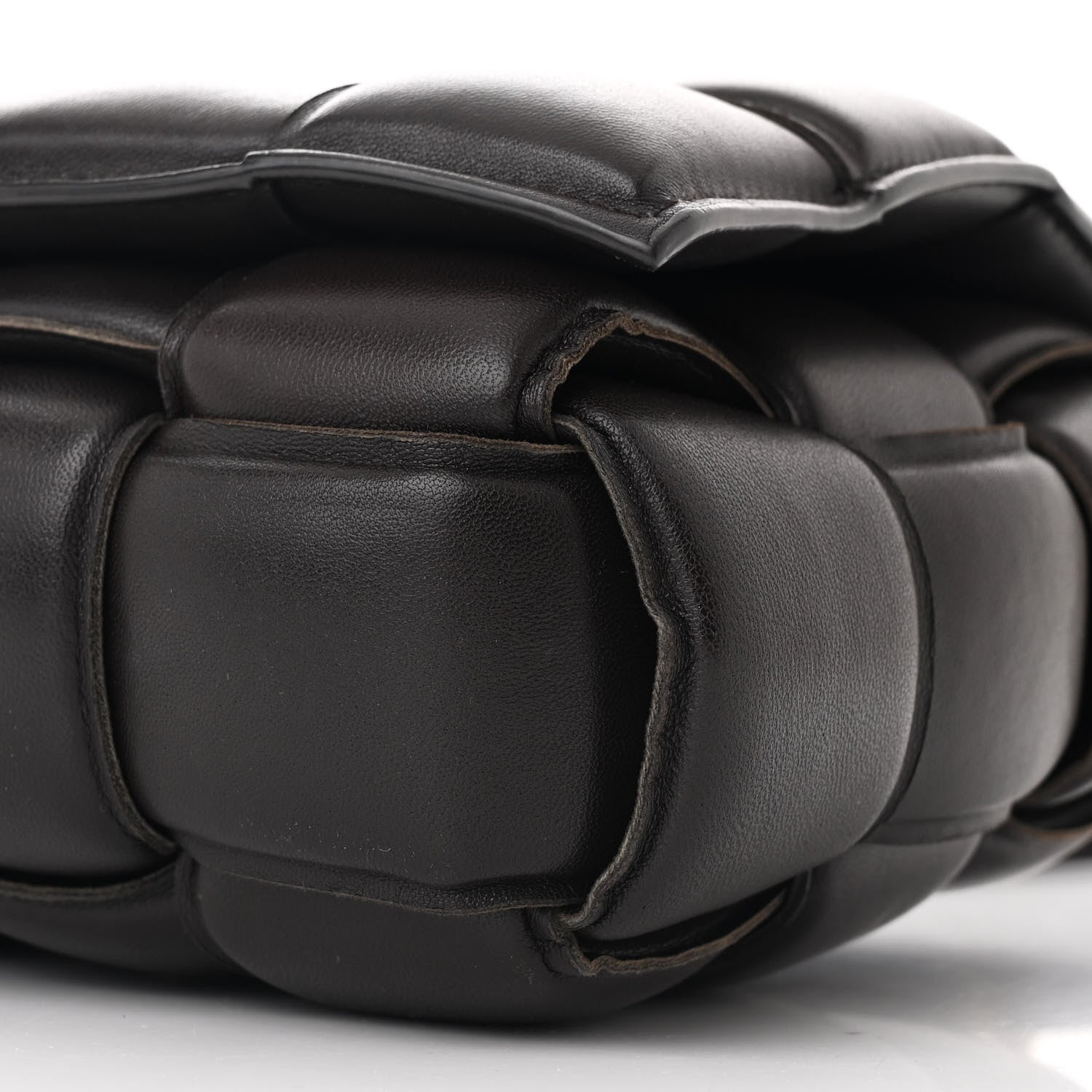 Bottega Veneta Nappa Maxi Intreccio Padded Cassette Crossbody Bag Fondant 9 of 9