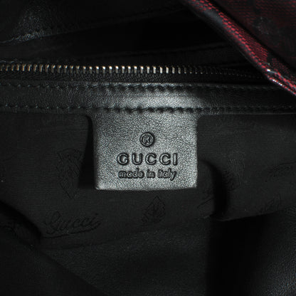 Gucci Crystal Medium Hysteria Tote Bordeaux 6 of 8