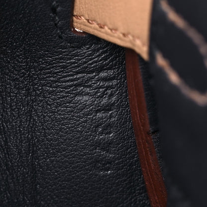 Hermes Swift Colormatic Kelly Retourne 25 Caban Black Chai Gold Etoupe 6 of 9
