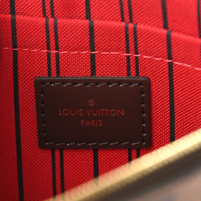 Louis Vuitton Damier Ebene Neverfull MM GM Pochette 6 of 7