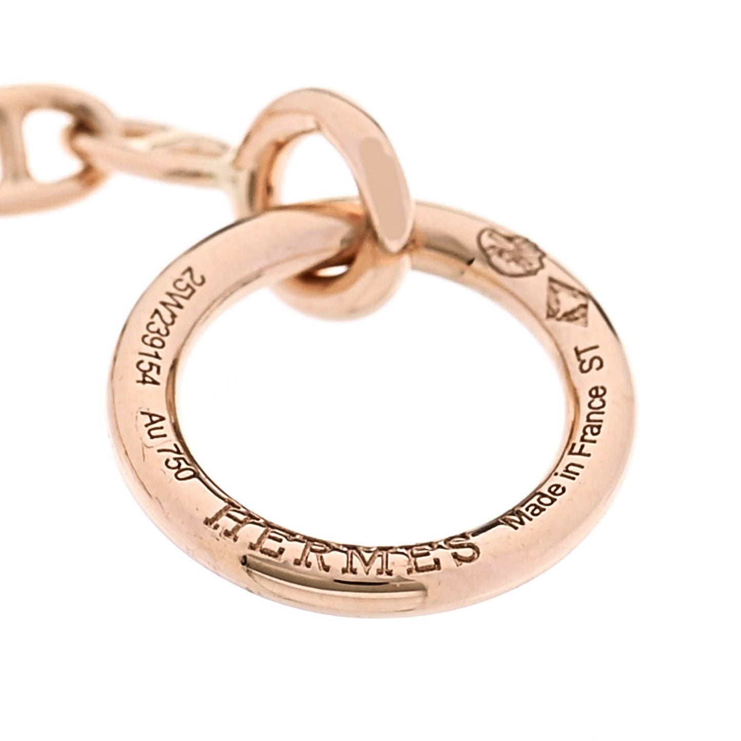 18K Rose Gold Diamond Farandole Bracelet ST