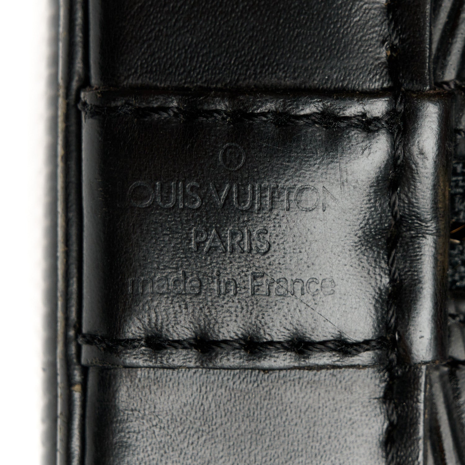 Louis Vuitton Epi Alma PM Black 8 of 13