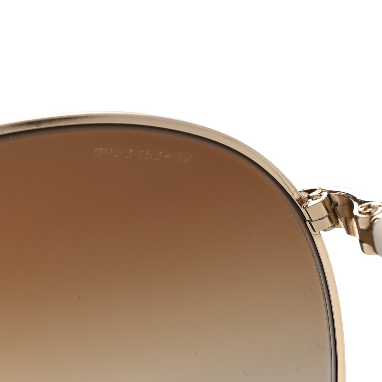 Prada Gradient Aviator Sunglasses SPR53Q White 7 of 8