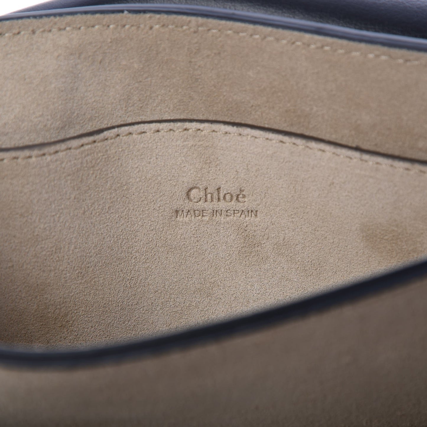 Suede Calfskin Small Faye Shoulder Bag Black