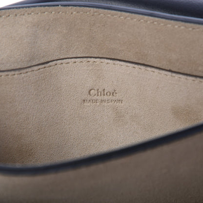Chloe Suede Calfskin Small Faye Shoulder Bag Black 6 of 9