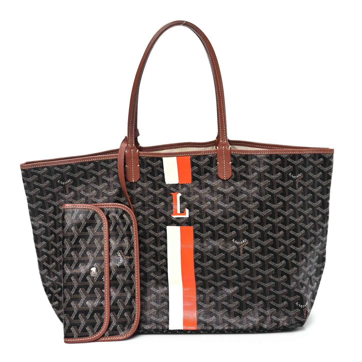 Goyardine Saint Louis PM Black Gold