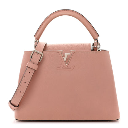 Louis Vuitton Taurillon Capucines BB Magnolia 1 of 10