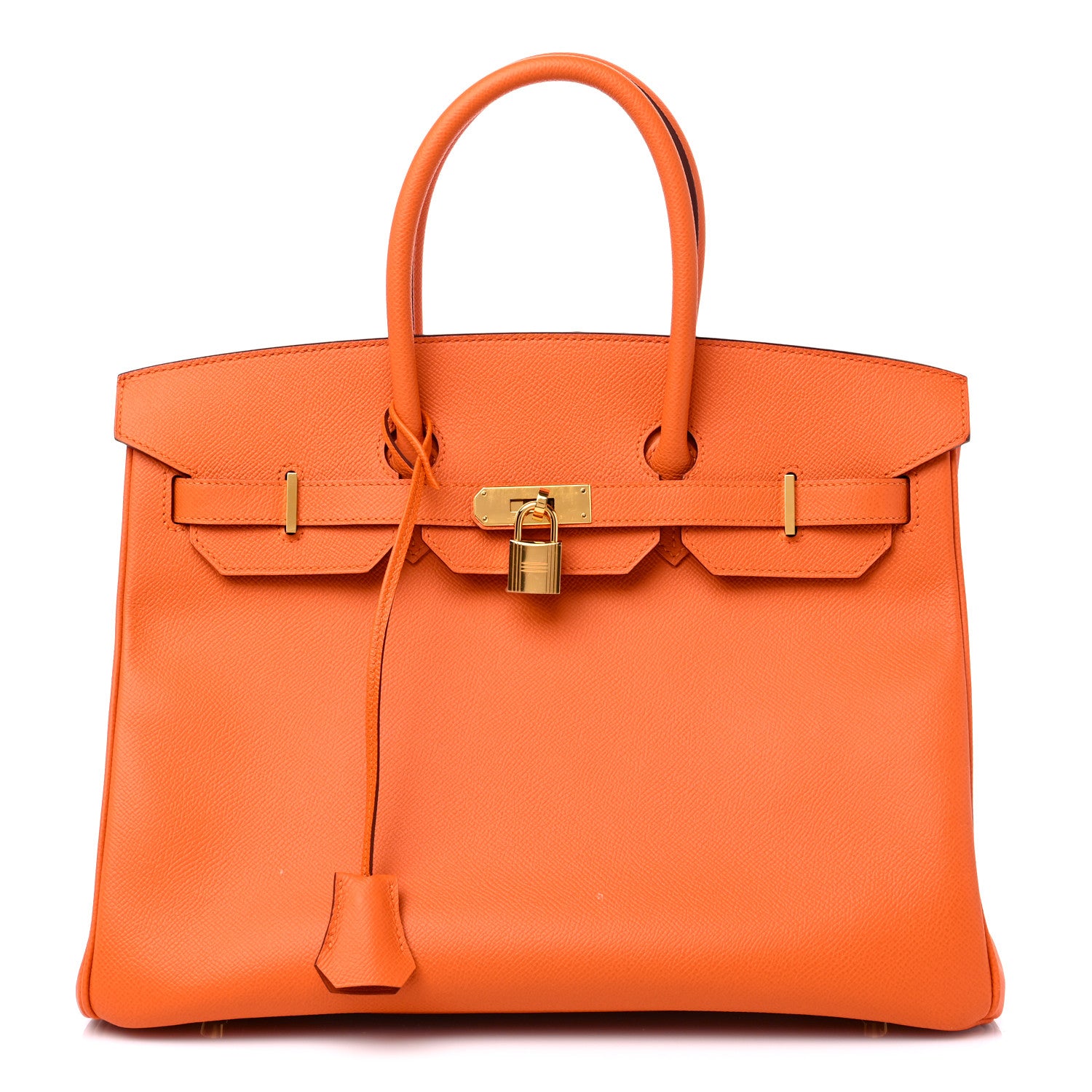 Hermes Epsom Birkin 35 Orange 1 of 12