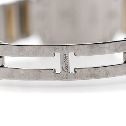 Cartier Stainless Steel 18K Yellow Gold 20mm Tank Francaise Quartz Watch 5 of 10