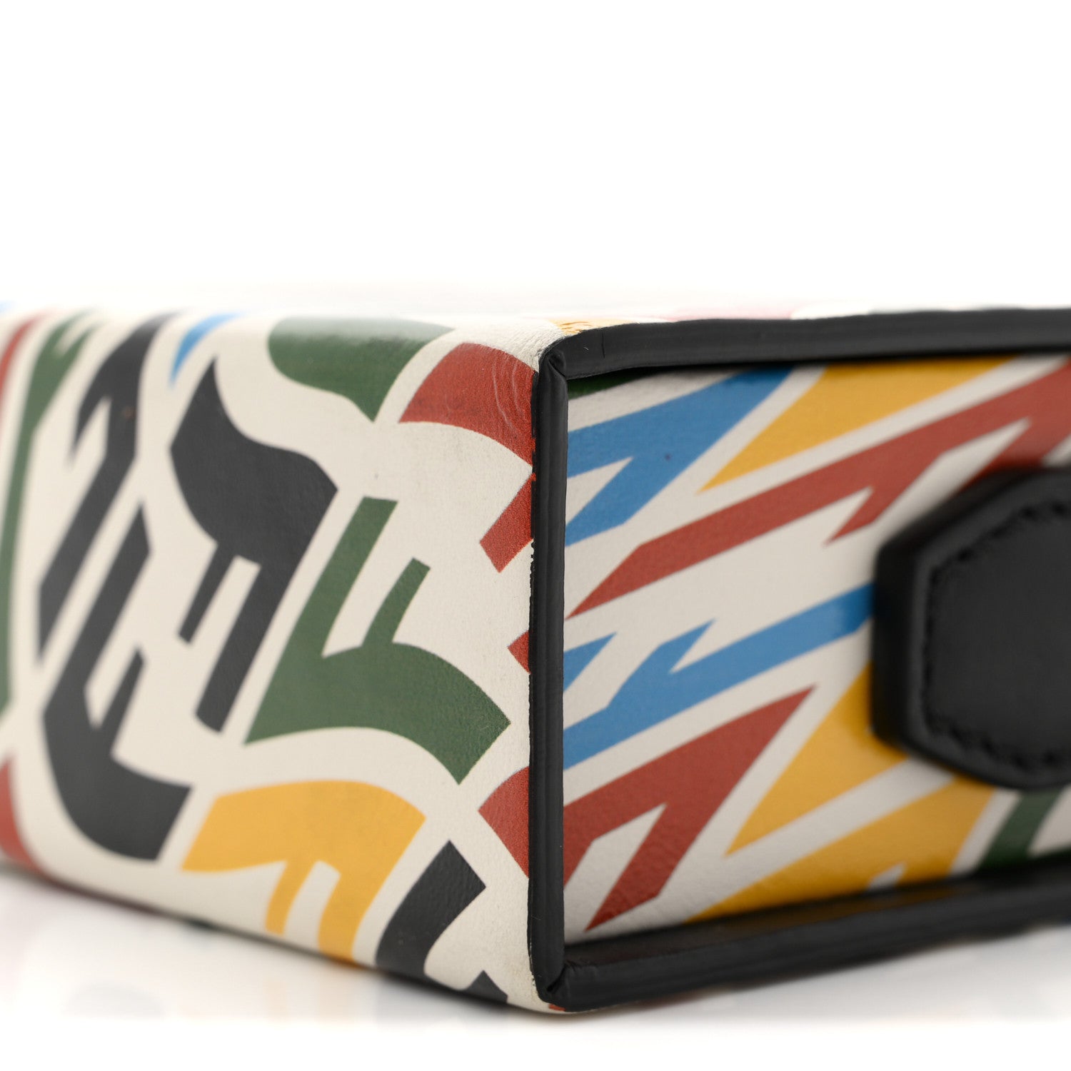 Fendi X SARAH COLEMAN Vitello Grace Light FF Vertigo Horizontal Box White Ice Multicolor 10 of 13