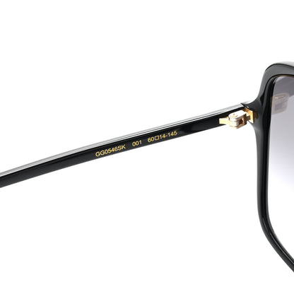 Gucci Oversized Square GG0546SK Sunglasses Black 6 of 9