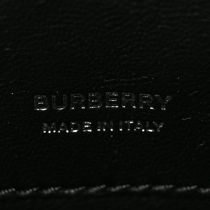 Burberry Calfskin Camouflage Mini Olympia Shoulder Bag Black 6 of 9