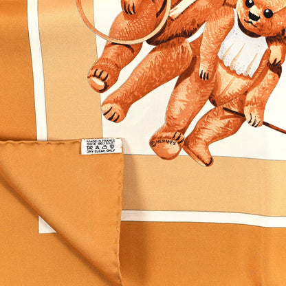 Hermes Silk Confident Des Coeurs Scarf 90 3 of 3