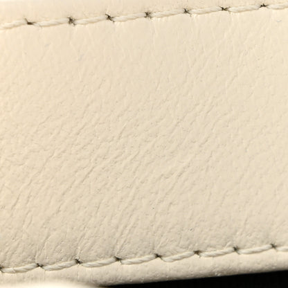 Chanel Lambskin Quilted Medium Chanel 19 Flap White 11 of 12