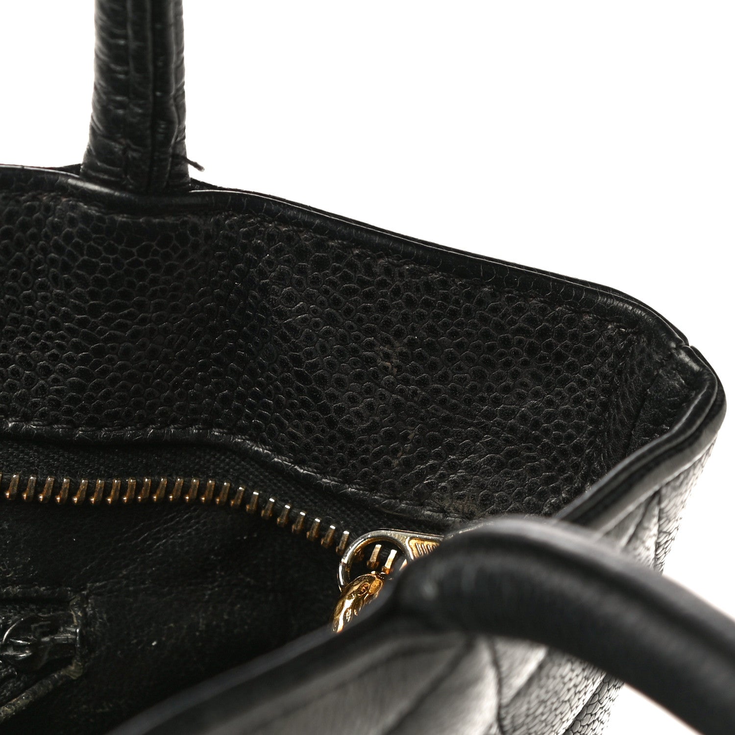 Chanel Caviar Quilted Medallion Tote Black 20 of 24