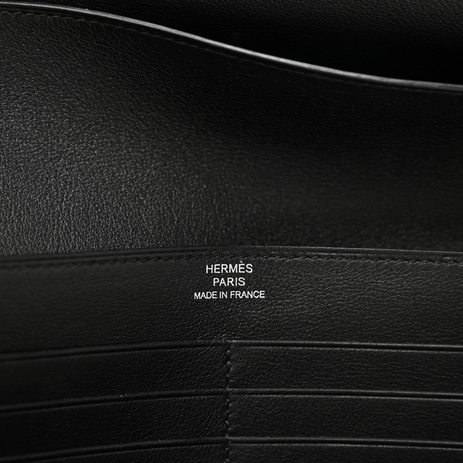 Hermes Evergrain Spiraket Travel Wallet Black 7 of 8
