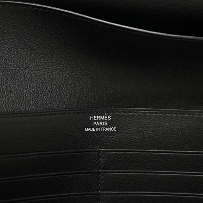 Hermes Evergrain Spiraket Travel Wallet Black 7 of 8