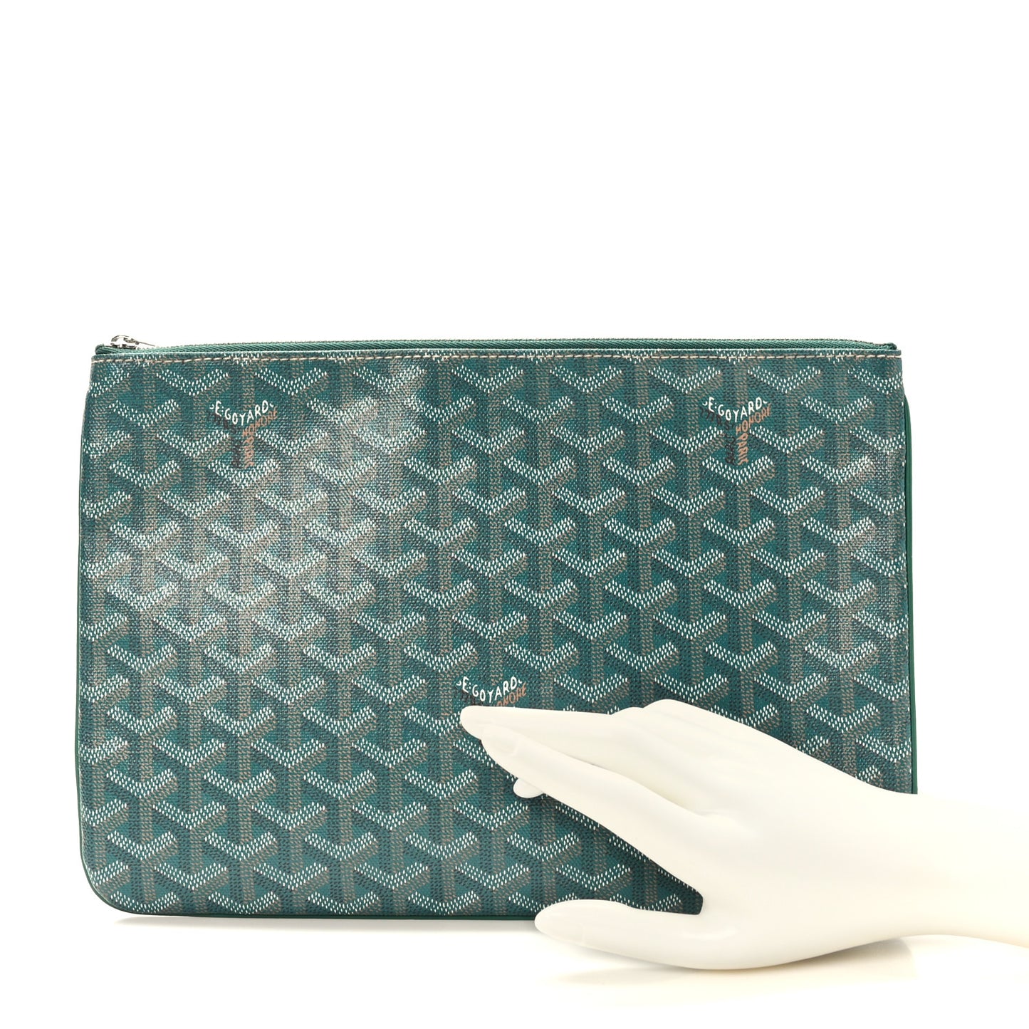 Goyardine Senat Pochette MM Green