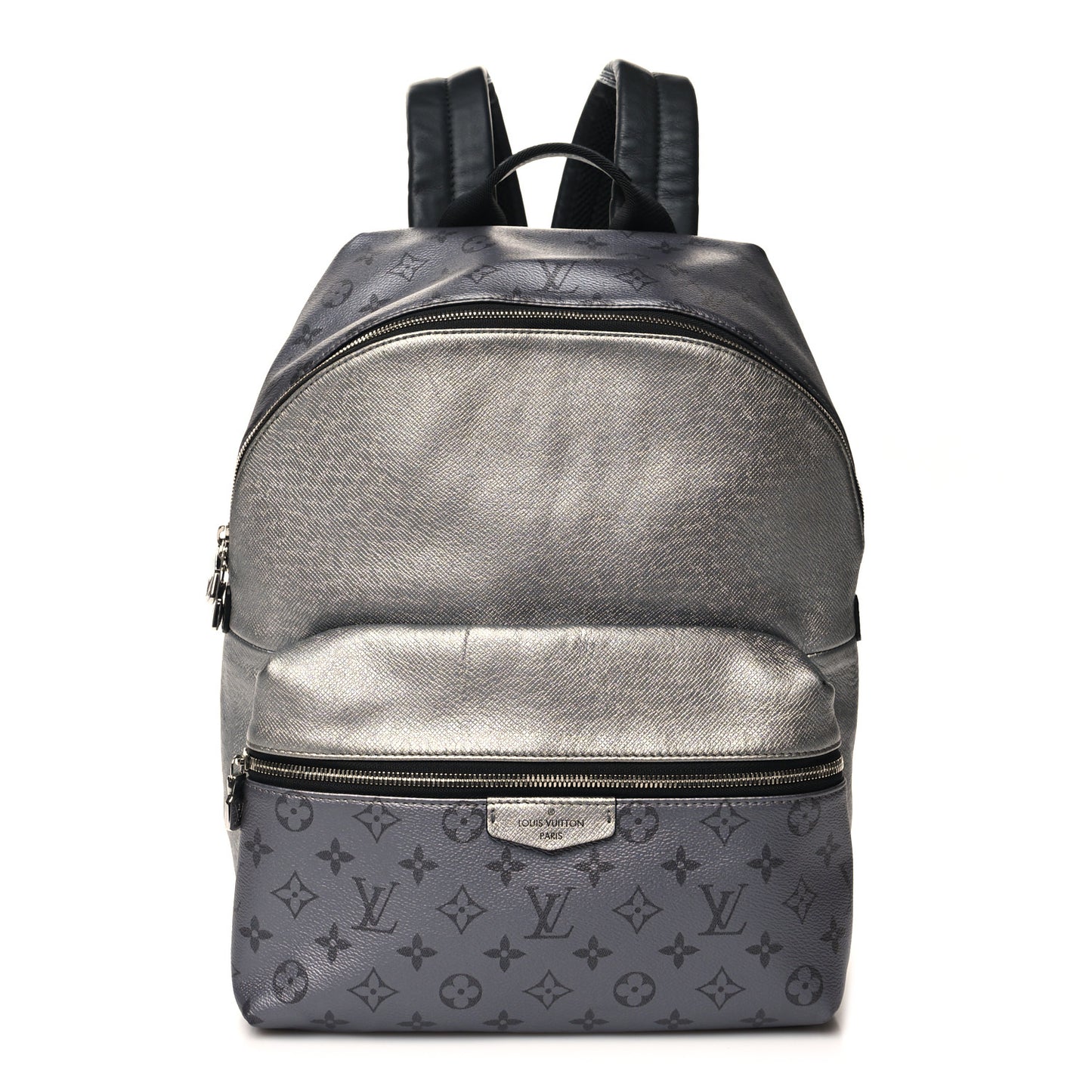 Monogram Taiga Discovery Backpack PM Silver