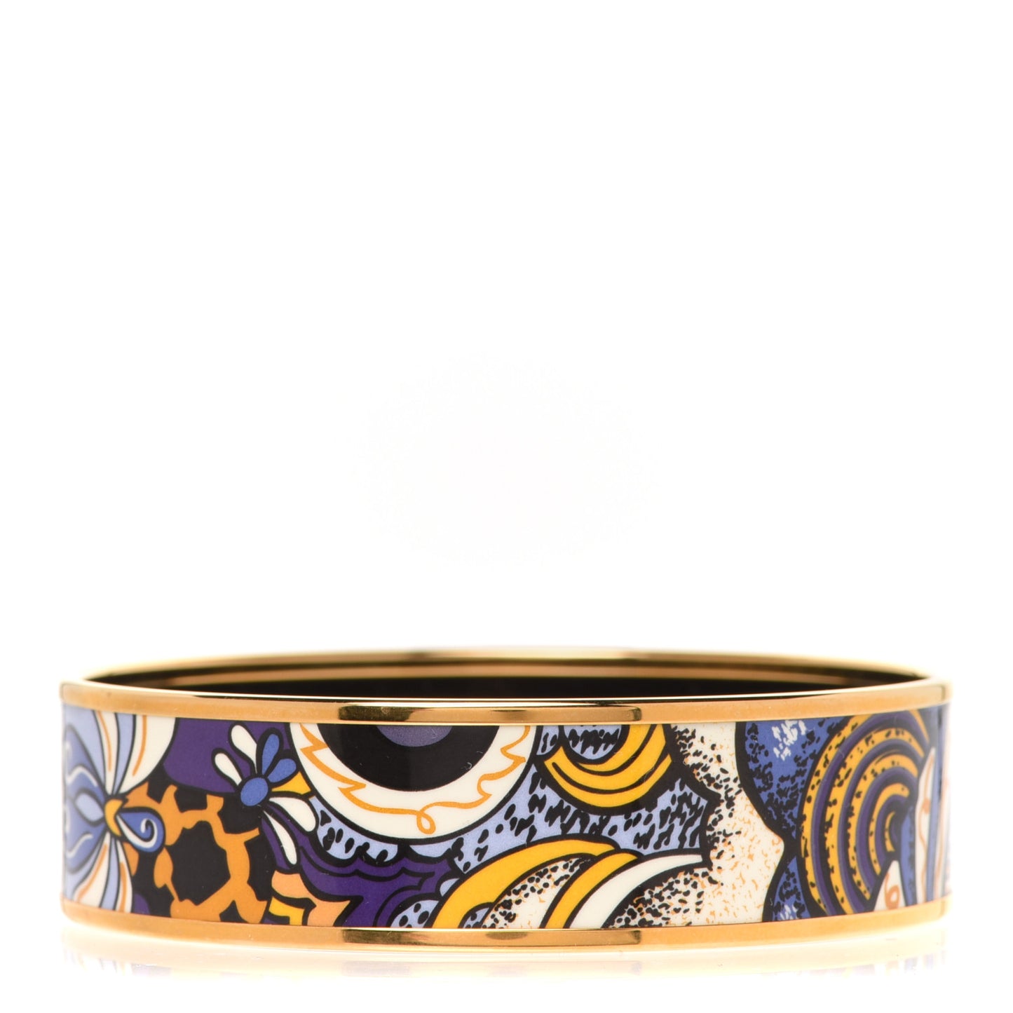 Enamel Printed Wide L'Ivresse De L'Infini Bracelet 70