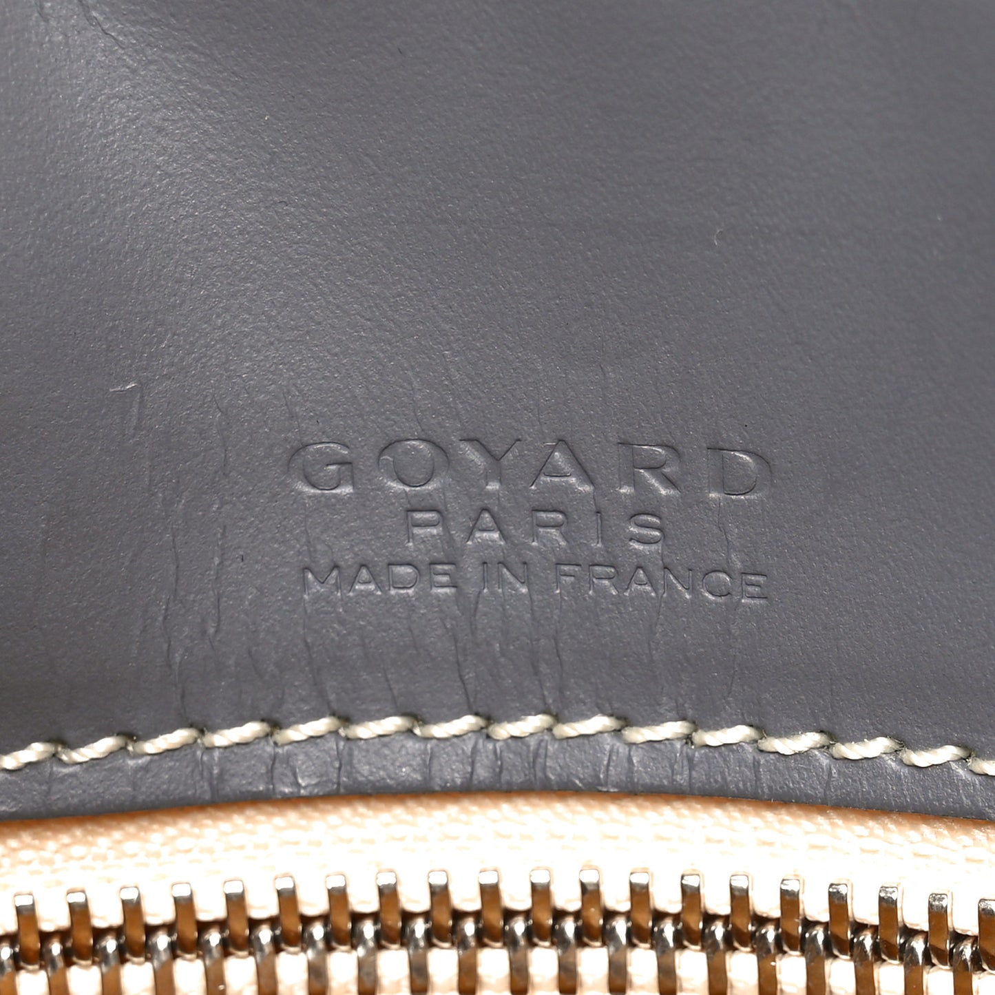 Goyardine Ambassade PM Briefcase Grey