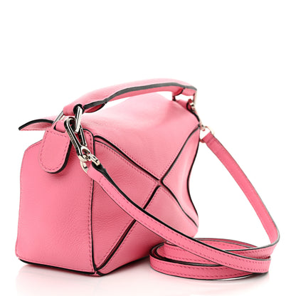 Loewe Calfskin Mini Puzzle Bag Wild Rose 3 of 11