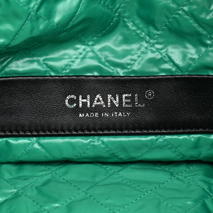 Chanel Tweed Resin Strass Large Robot Shopping Bag Black 6 of 10