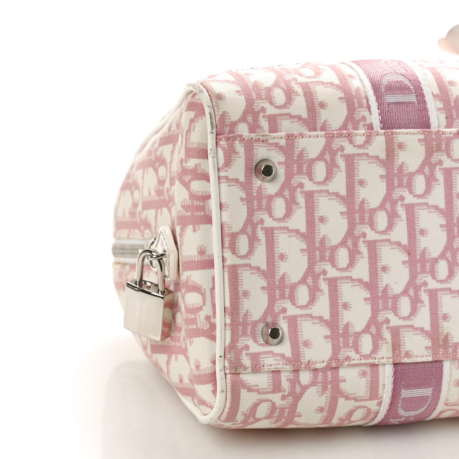 Christian Dior Monogram Girly Boston Pink 7 of 8
