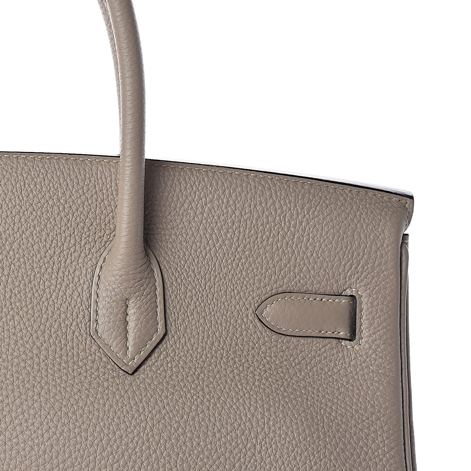 Hermes Taurillon Clemence Birkin 35 Gris Tourterelle 14 of 32