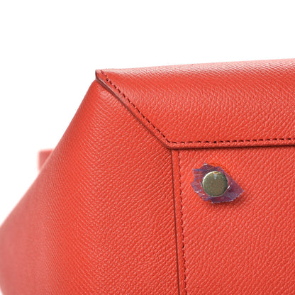 Celine Grained Calfskin Mini Belt Bag Poppy 8 of 9