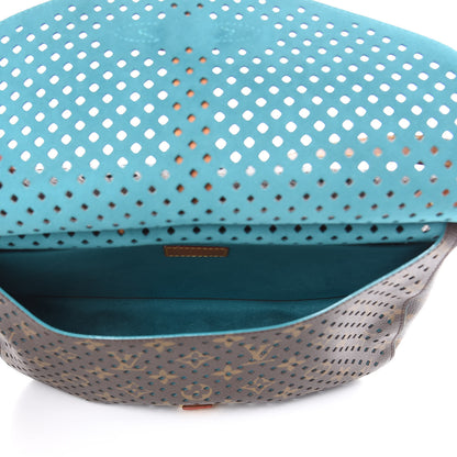 Louis Vuitton Monogram SC Flore Saumur Teal 5 of 10
