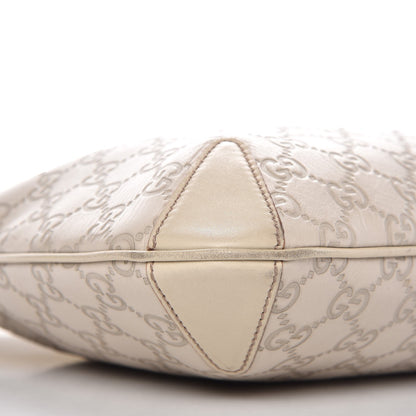 Gucci Guccissima Creole Hobo White 12 of 13