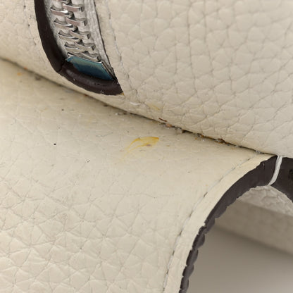 Delvaux Taurillon Soft Mini Cool Box Satchel Ivory 14 of 14